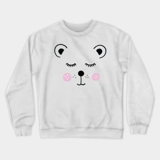 Cute bear illustration Crewneck Sweatshirt